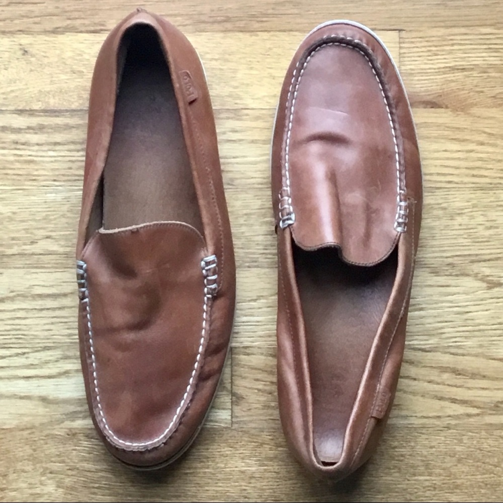 👞Polo by Ralph Lauren Men’s Leather Loafers~11.5